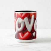 Valentine’s Day Mug | Romantic, Cute &Heartwarming ツートーンマグカップ (中央)