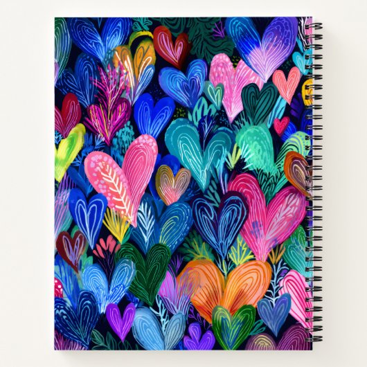 Valentine’s Day Notebook Collection | Romantic ノートブック (裏面)