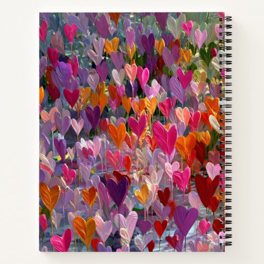 Valentine’s Day Notebook Collection | Romantic ノートブック (裏面)