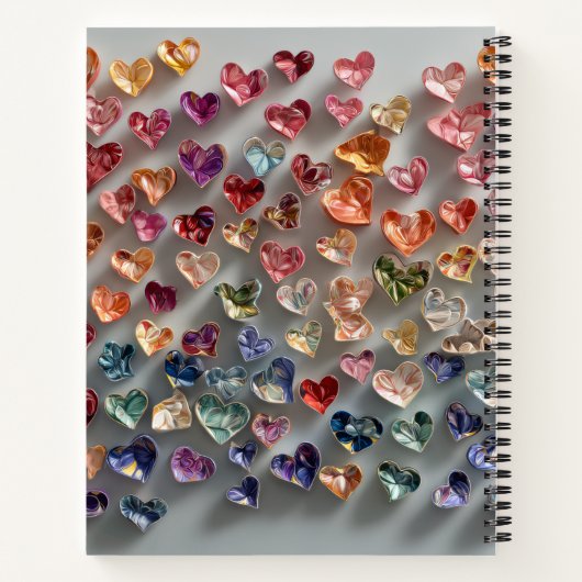 Valentine’s Day Notebook Collection | Romantic ノートブック (裏面)