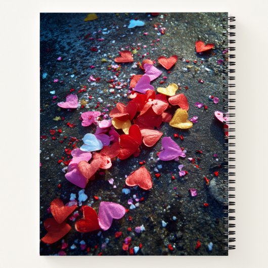 Valentine’s Day Notebook Collection | Romantic ノートブック (裏面)