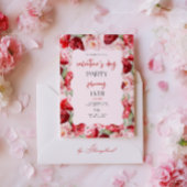 Valentine’s Day Party Invitation 招待状