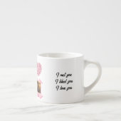 Valentine’s Day Personalized Espresso Mug エスプレッソカップ (右)