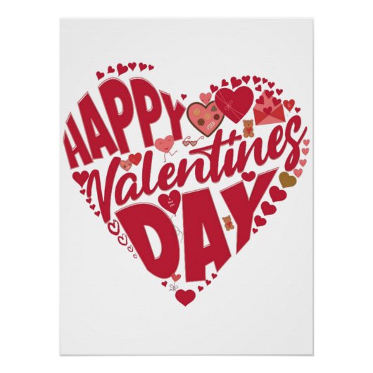  Valentine’s Day Poster ポスター (正面)
