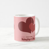 Valentine’s Day Romantic Mug Design コーヒーマグカップ (正面右)