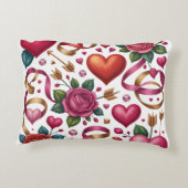 Valentine’s Day Throw Pillow Collection | Romantic アクセントクッション (裏面)