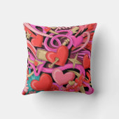 Valentine’s Day Throw Pillow Collection | Romantic クッション (裏面)