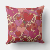 Valentine’s Day Throw Pillow Collection | Romantic クッション (裏面)