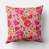 Valentine’s Day Throw Pillow Collection | Romantic クッション (裏面)