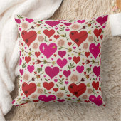Valentine’s Day Throw Pillow Collection | Romantic クッション (ブランケット)