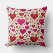 Valentine’s Day Throw Pillow Collection | Romantic クッション (正面)