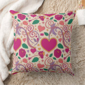 Valentine’s Day Throw Pillow Collection | Romantic クッション (ブランケット)