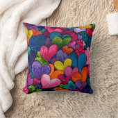 Valentine’s Day Throw Pillow Collection | Romantic クッション (ブランケット)