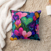 Valentine’s Day Throw Pillow Collection | Romantic クッション (ブランケット)