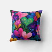 Valentine’s Day Throw Pillow Collection | Romantic クッション (裏面)