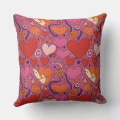 Valentine’s Day Throw Pillow Collection | Romantic クッション (裏面)