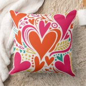 Valentine’s Day Throw Pillow Collection | Romantic クッション (ブランケット)