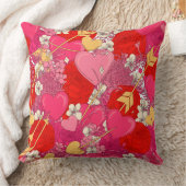 Valentine’s Day Throw Pillow Collection | Romantic クッション (ブランケット)