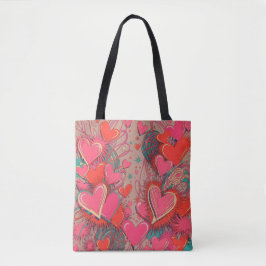 Valentine’s Day Tote Bag | Romantic, Cute トートバッグ