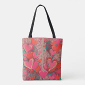 Valentine’s Day Tote Bag | Romantic, Cute トートバッグ (裏面)