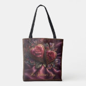 Valentine’s Day Tote Bag | Romantic, Cute トートバッグ (裏面)