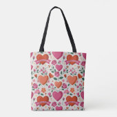 Valentine’s Day Tote Bag | Romantic, Cute トートバッグ (裏面)