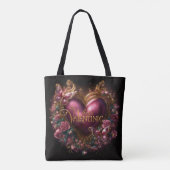Valentine’s Day Tote Bag | Romantic, Cute トートバッグ (裏面)