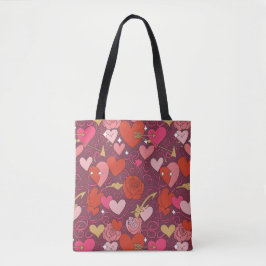 Valentine’s Day Tote Bag | Romantic, Cute トートバッグ