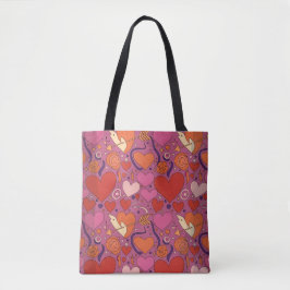Valentine’s Day Tote Bag | Romantic, Cute トートバッグ