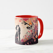  Valentine’s Day true love end mariage マグカップ (正面右)