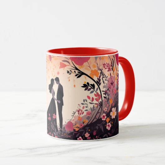  Valentine’s Day true love end mariage マグカップ (正面右)