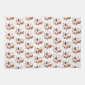 Valentine' s Kitchen Hand Towel Cooking Love Heart キッチンタオル (横)