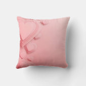 valentine sale background with hearts クッション (裏面)