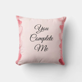 valentine sale background with hearts クッション