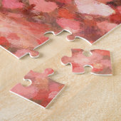 Valentine Schnauzer with Hearts ジグソーパズル (側面)