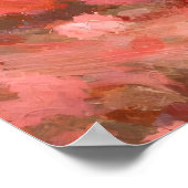 Valentine Schnauzer with Hearts ポスター (角)