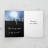 VALENTINE SECRET ADMIRER card シーズンカード (内部)