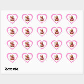 Valentine Sticker ハートシール (シート)