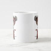 Valentine – Sweet Love Letters Specialty Mug ジャンボコーヒーマグカップ (正面)