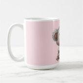 Valentine Teddy with Chocolates コーヒーマグカップ (左)