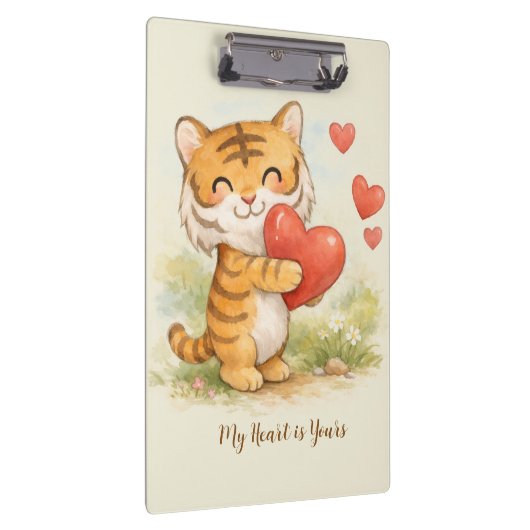 Valentine tiger クリップボード (右)
