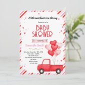Valentine truck party invitation 招待状 (スタンド正面)