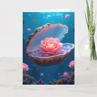 Valentine Underwater Rose  シーズンカード