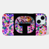 VALENTINE VENETIAN MASQUERADE MONOGRAM C LETTER Case-Mate iPhoneケース (裏面 (横))
