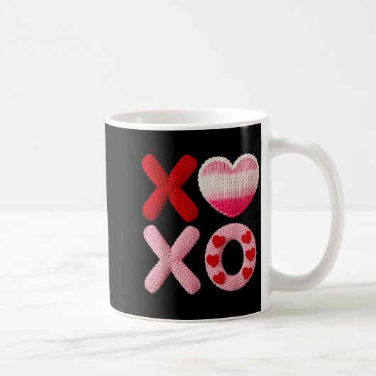 Valentine Vibe Design コーヒーマグカップ (右)