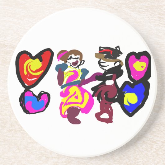 Valentine win love コースター (正面)