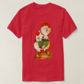 ValentineEggオン Tシャツ (デザイン正面)