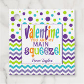 Valentinesあなたは私の主なスクイーズsquishy フェイバータグ (正面)