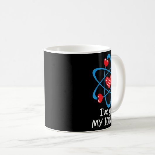 Valentinesおもしろい Day Science先生Ive My Io得 コーヒーマグカップ (正面右)