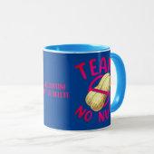 Valentinesおもしろい Team彼女のためのナッツのギフトなし マグカップ (正面右)